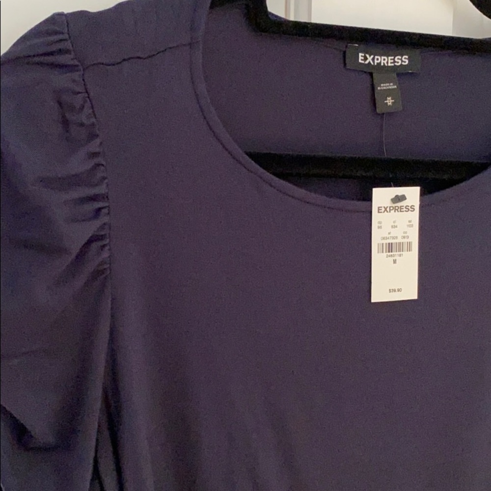 Express Top with Ruffle Sleeve - Picture 2 of 6